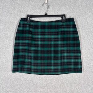 Old Navy Green Tartan Mini Skirt-Irish, St. Patrick’s day ☘️